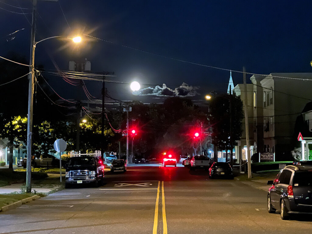 Avon-by-the-Sea moonlight