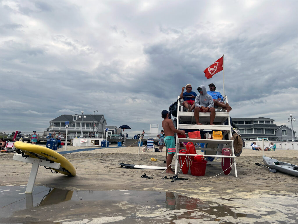 Avon-by-the-Sea's lifeguards