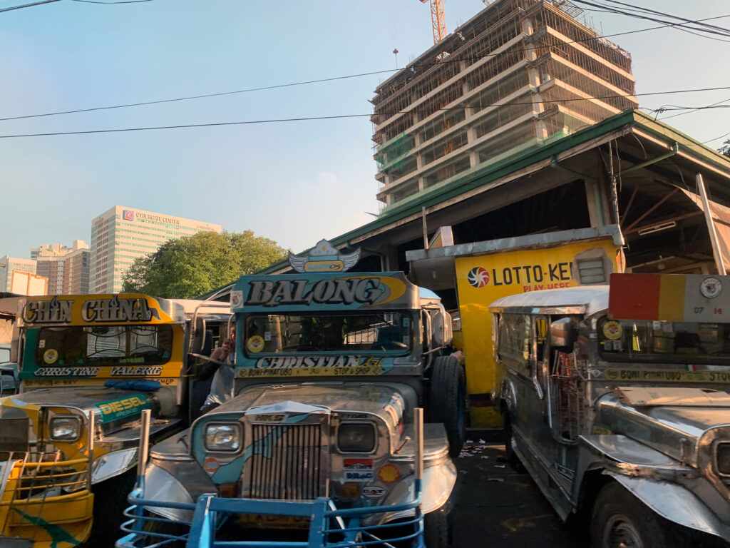 Jeepneys in Quezon City