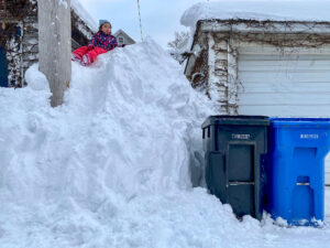 Alley Snow